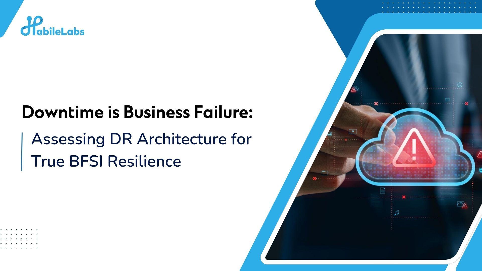 Disaster Recovery Architecture BFSI